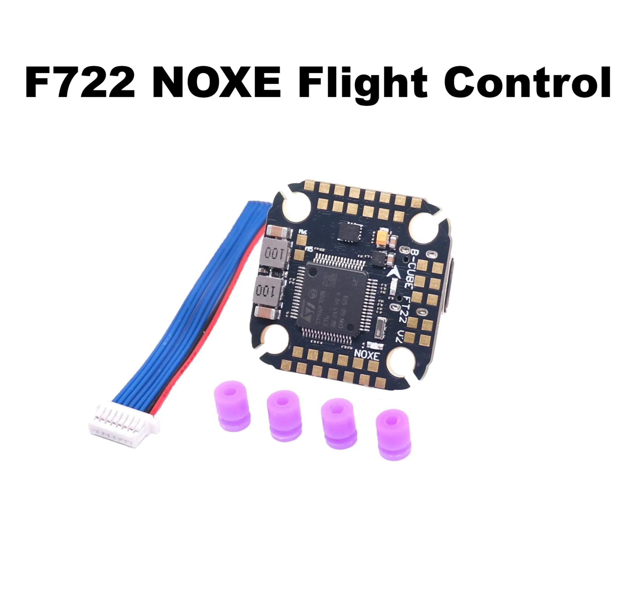 RCtoSky B-CUBE F722 NOXE FC ICM-42688-P 3-6S STM32 TYPE-C ل ELRS TBS CRSF SBUS IBUS DSM2 DSMX FPV الطائرة بدون طيار 20X20MM