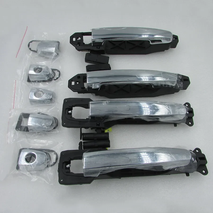 for BYD F3 2006-218 outside handle four doors door handles door deduction hand handle assembly silver plating