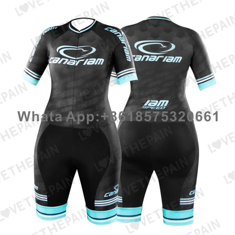 Women's Skate Suit Roller Skate Speed Race Fast Skat Speed Skats Ciclismo Skating Jumpsuit Pro Team Tights Skinsuit 2025