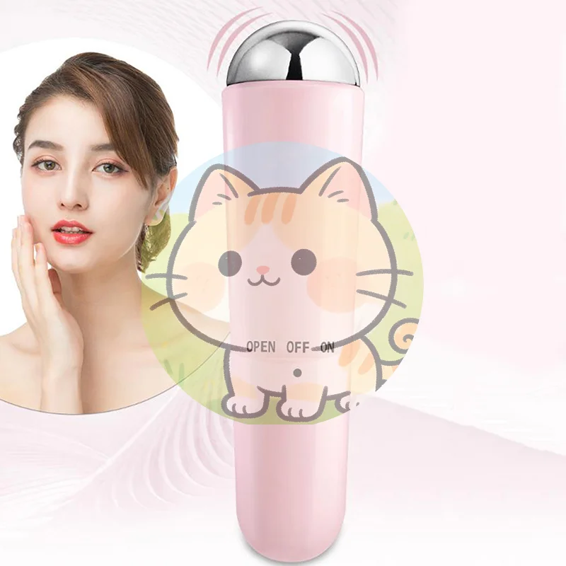 

~Eye Beauty Device Facial Massager Therapy Wand For Relax Eye Dark Circles Eye Bags Puffiness Skincare Tool