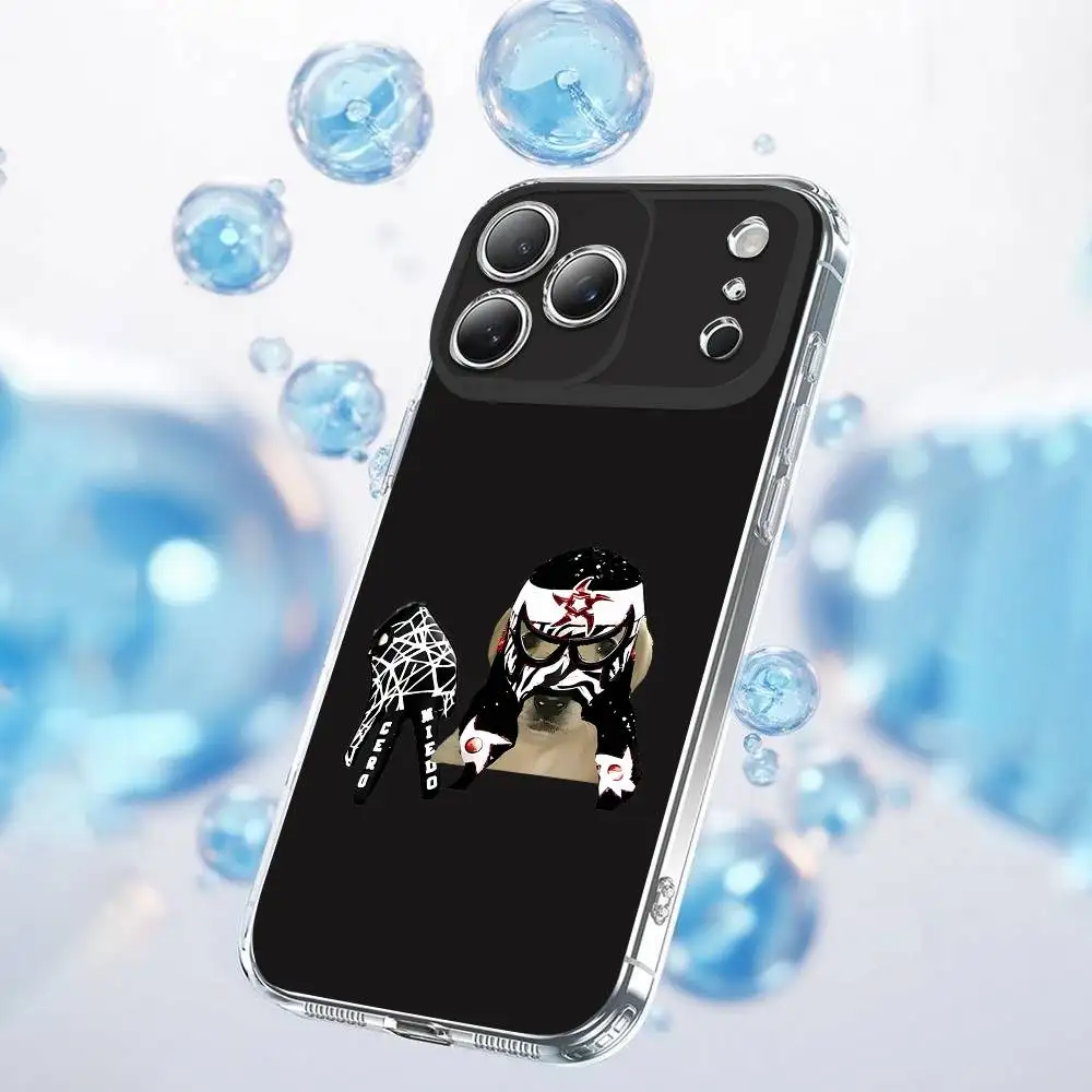 P-Penta Zero Miedo Phone Case For iPhone 17,16,15,14,13,12,11 Plus,Pro,Max,Plus,E,SE4,Air,Mini Transparent