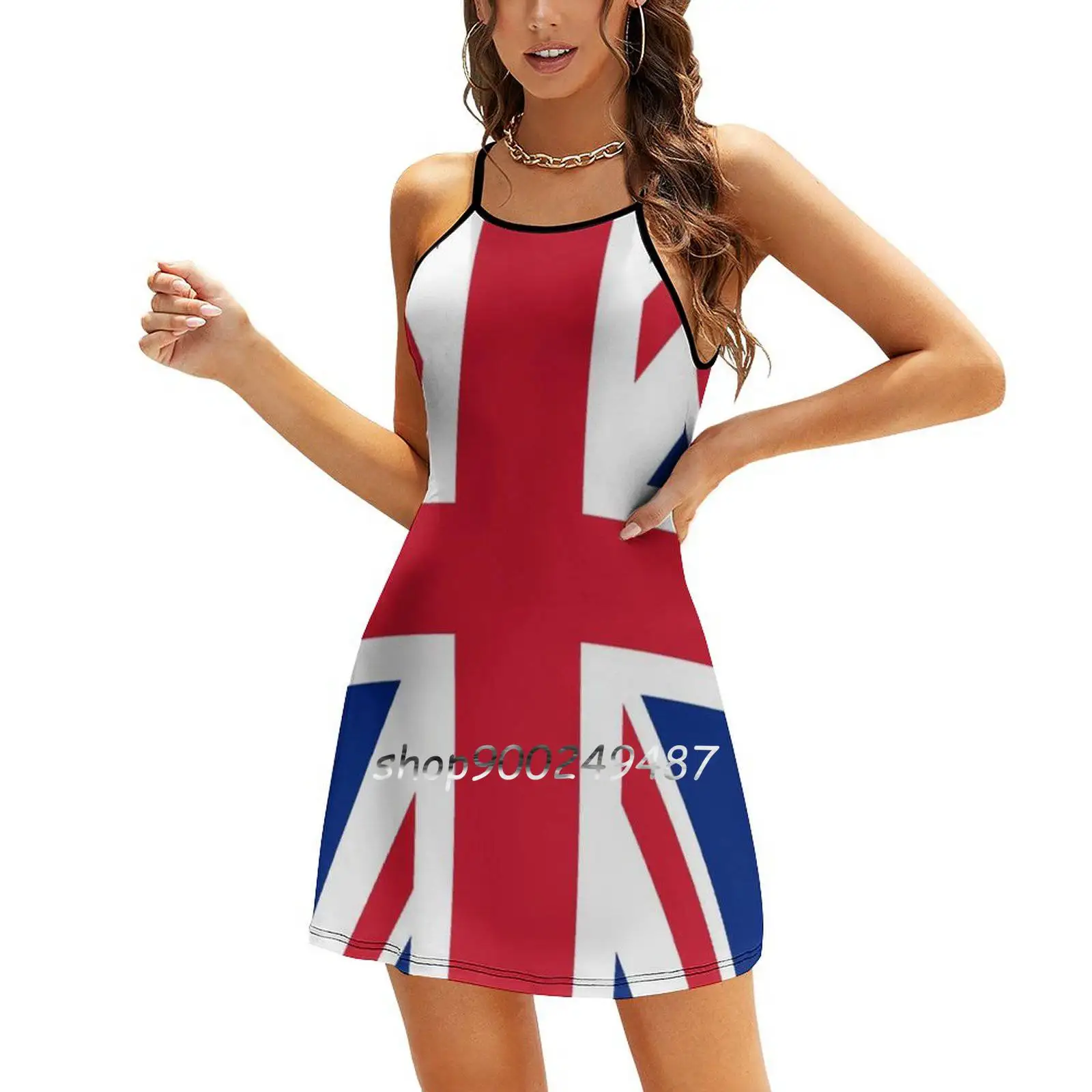 british flag mini dress God Save The Queen Mini Dress
