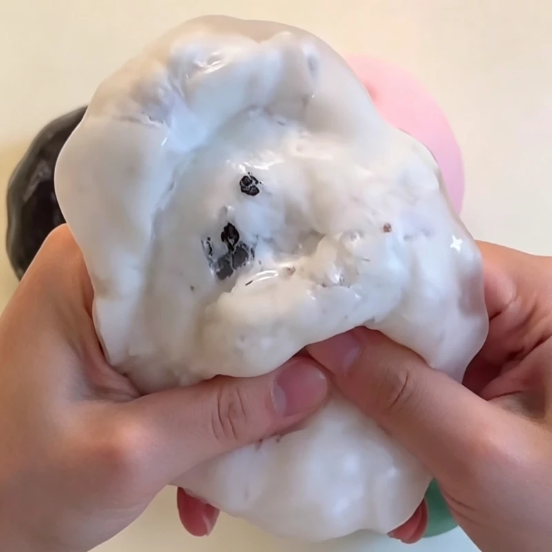 Crispy Squishy Ball Cracking Wax Crunchy Shatter Stress Ball ASMR Cute Seal Pop Sound Anti Stress Relief Fidget Toys for Adults - view 6