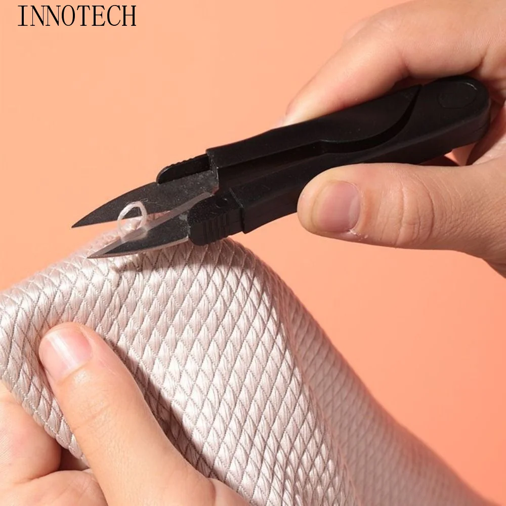 Thread Cutter Scissors Thread Clippers Metal Sharp Yarn Shears U Shape Mini Tailor