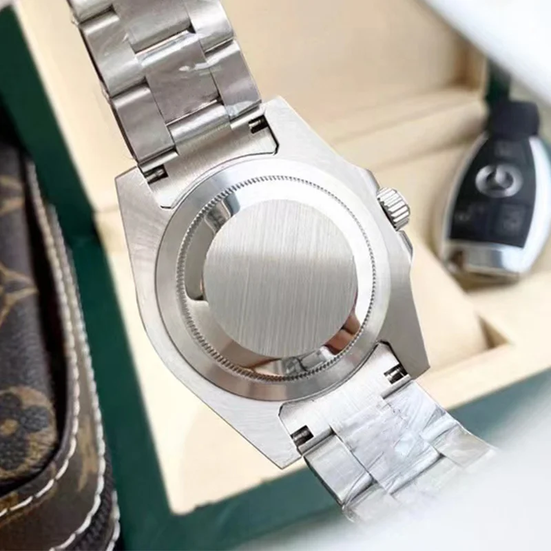 حار بيع ساعة رجالي فاخرة أعلى نظيفة 3235 وظيفة كاملة ساعة ميكانيكية الرياضة الصلب الياقوت مرآة مقاوم للماء للرجال #5