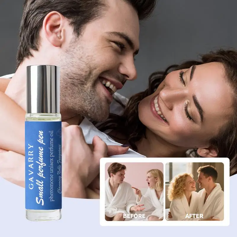 

Ароматический роликовый дезодорант-стик с концентрированным натуральным легким ароматом, свежий, нежный и стойкий, подарок для пары, эфирное масло для тела.