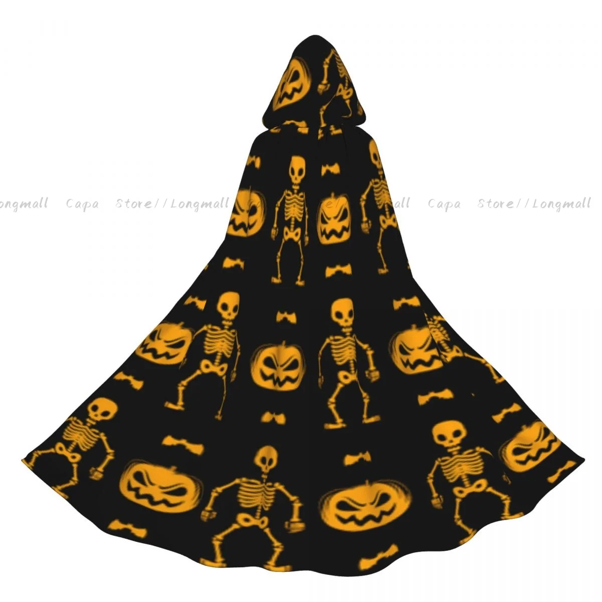 

Карнавальные костюмы для косплея средневековых костюмов, тыквы и летучие мыши с капюшоном, длинные халаты, куртки, пальто, карнавал