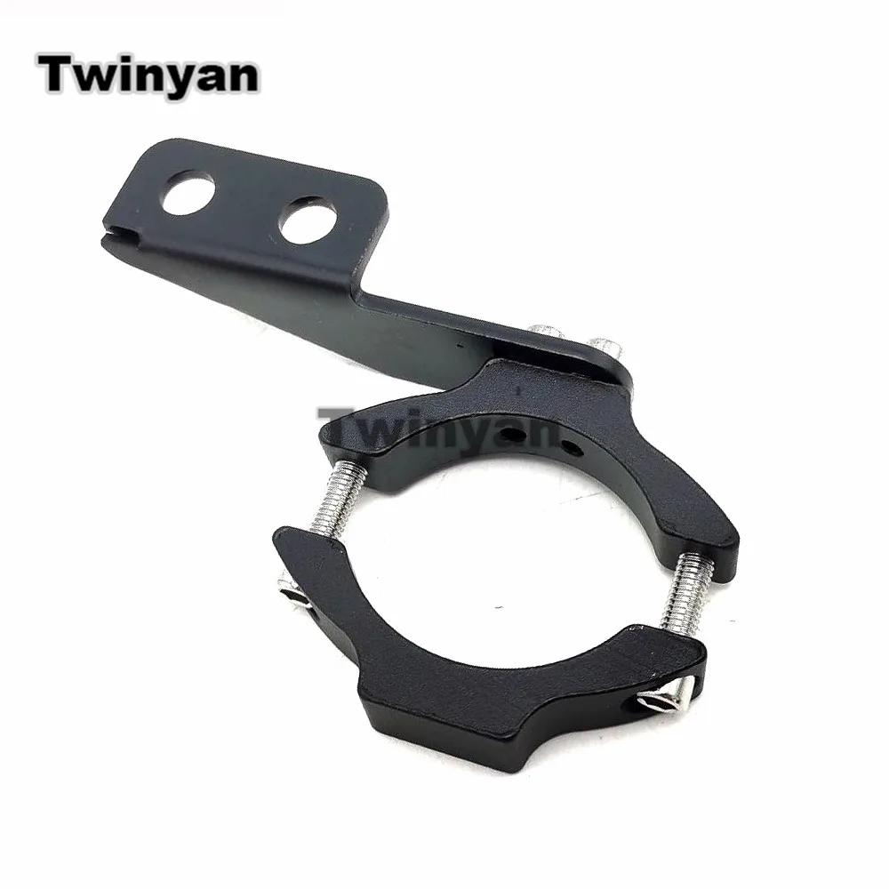 دراجة نارية الضباب ضوء جبل الأضواء حامل تحطم بار أضواء دعم نقل المشابك شوكة أنبوب جبل بدوره إشارة قوس