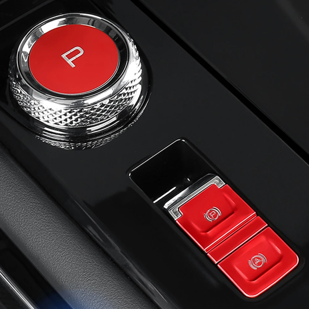 Good Quality New For Haval H6 3rd Gen Transparent Knob Button Patch Interior Modification Supplies Electronic Handbrake P Gear B
