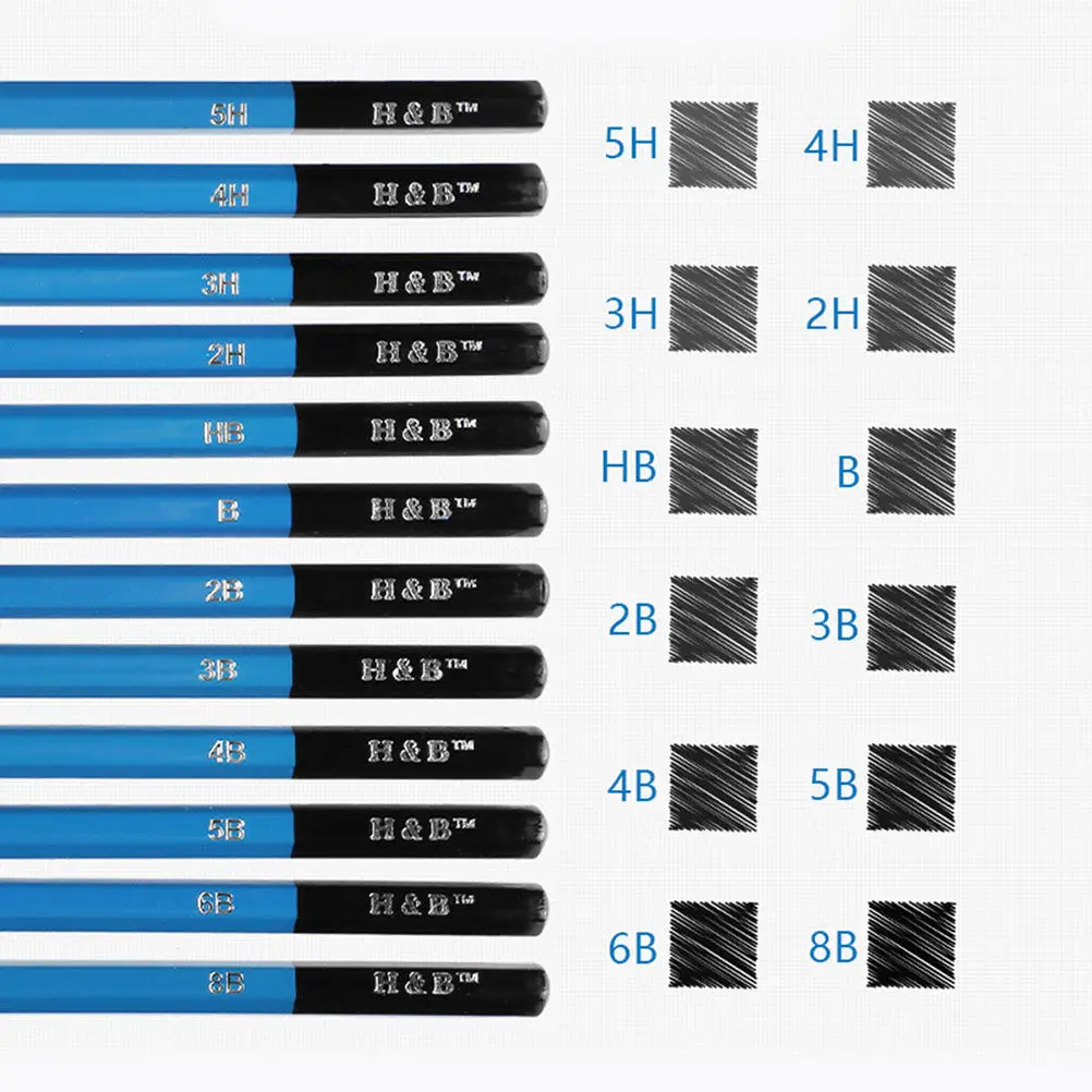 

35Pcs Professional Sketch Tool Set High Quality Drawing Pencil Kits for Beginners Experts Storage Bag Included Sketching Pencil