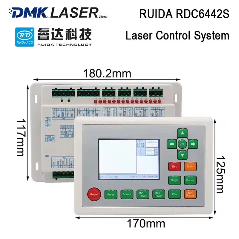 Ruida RDC6442S CO2 Laser Control System Laser DSP Controller Laser Engraving/Cutting Machine RDC 6442 6442G 6442S System