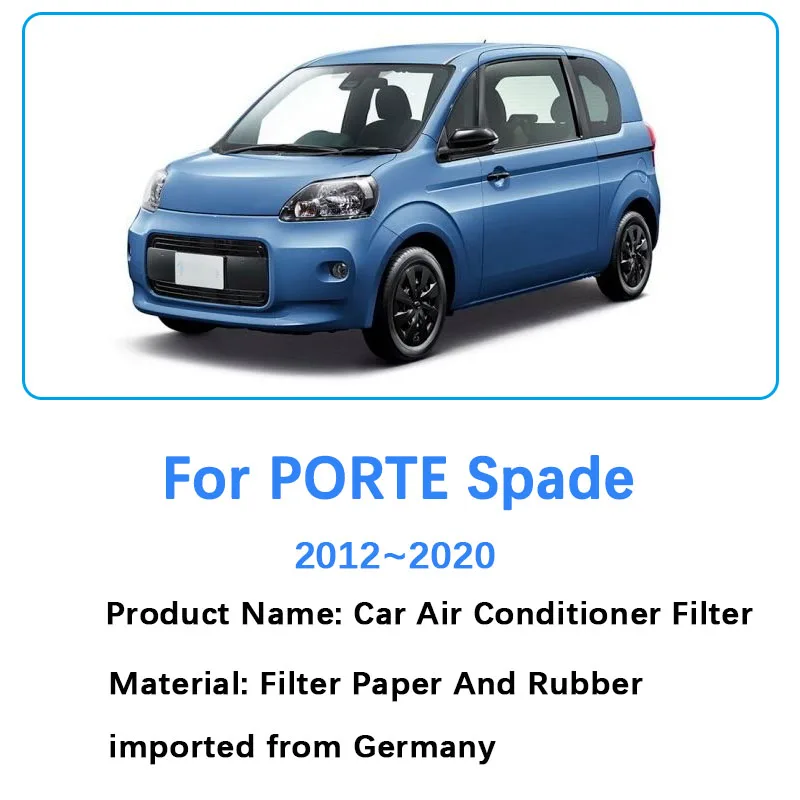 For Toyota PORTE Spade 2012-2020 2013 2014 2015 NSP141 Auto Accesories Air Filter Intake Purifier Engine Conditioner Filter Grid