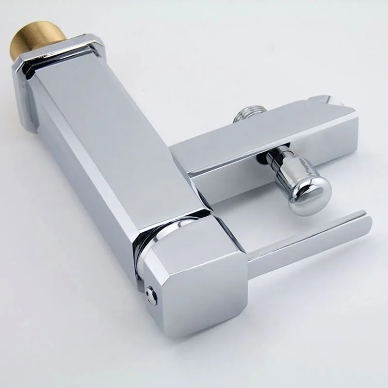 BAKALA Luxury Brass Washbasin Faucet  Hot And  Cold Water Mixer Mixer Tap With Hand Shower Head hole G-8047