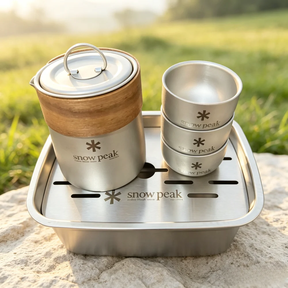snow peak 304 Stainless Steel - đánh giá và giá Camping Cooking Pan