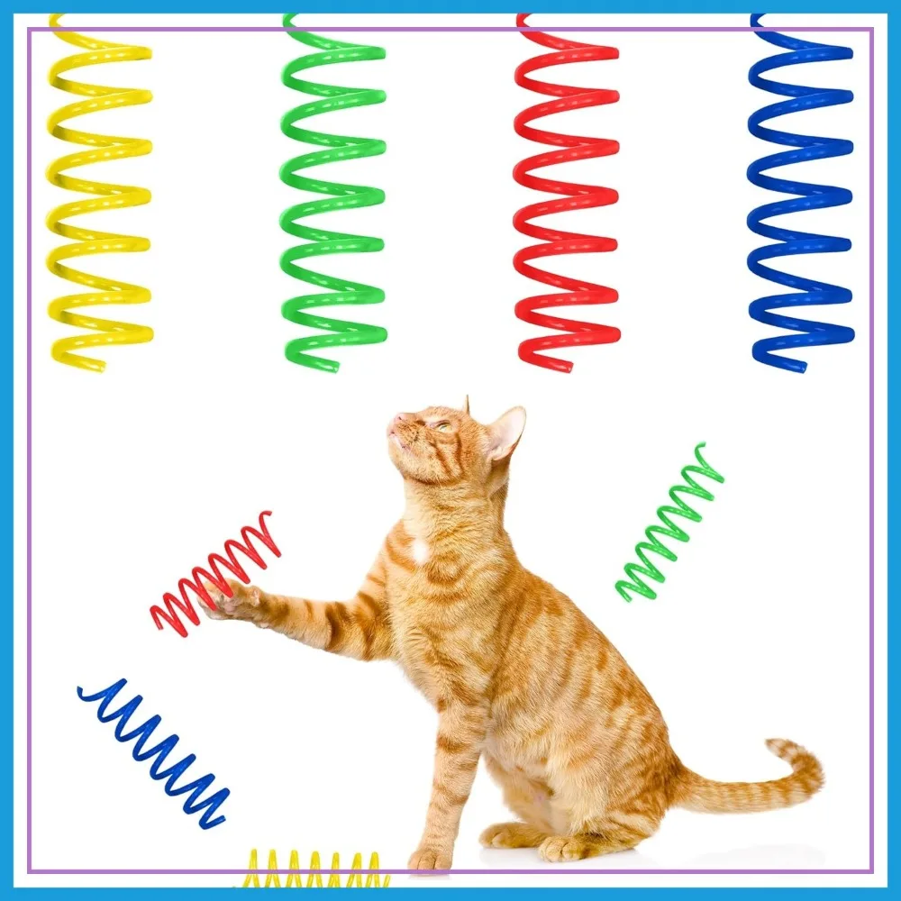 

Interactive Cat Toys – 3" Bouncy Coils for Indoor Cats, 10-Pack