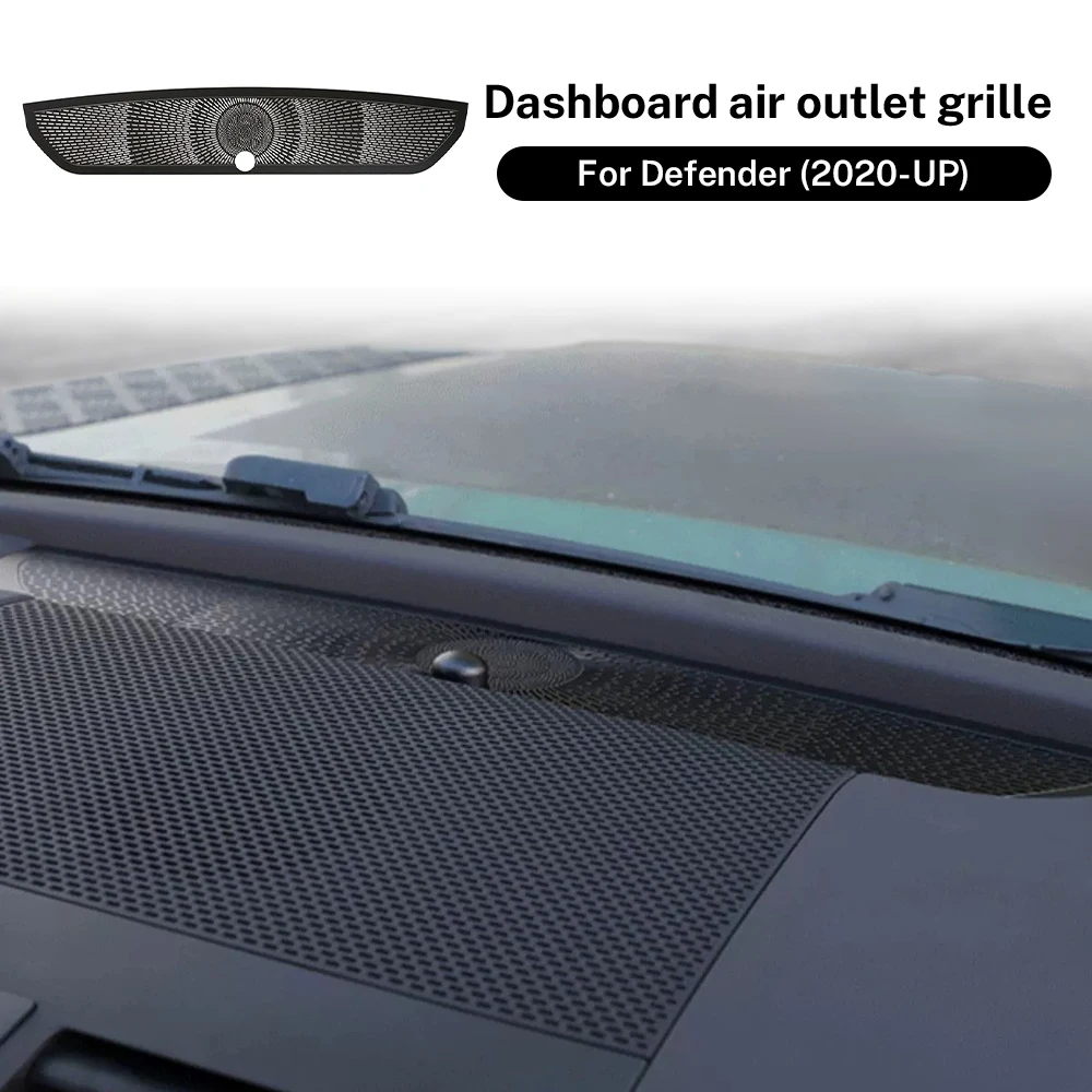 

for Rover Defender 2020 2021 2022 2023 2024 Car Dashboard Air Vent Outlet Grille Cover Trim Alloy Accessories