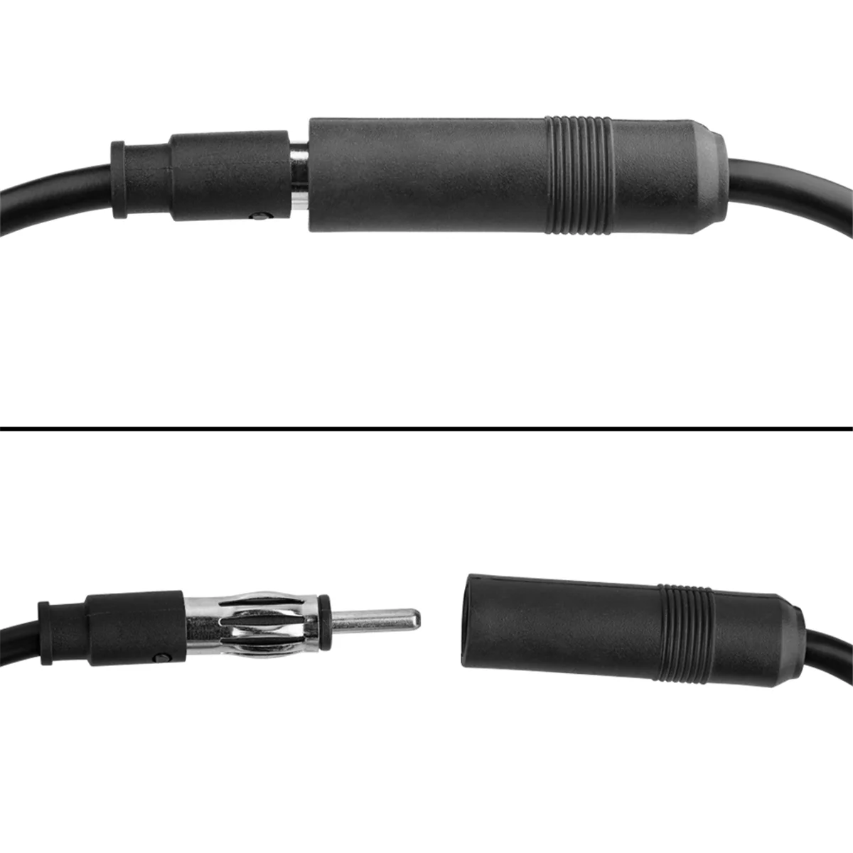 FM Signal Verstärker Anti-Interferenz Metall Auto Antenne Radio Universal Auto FM Booster Amp Automobil Teile