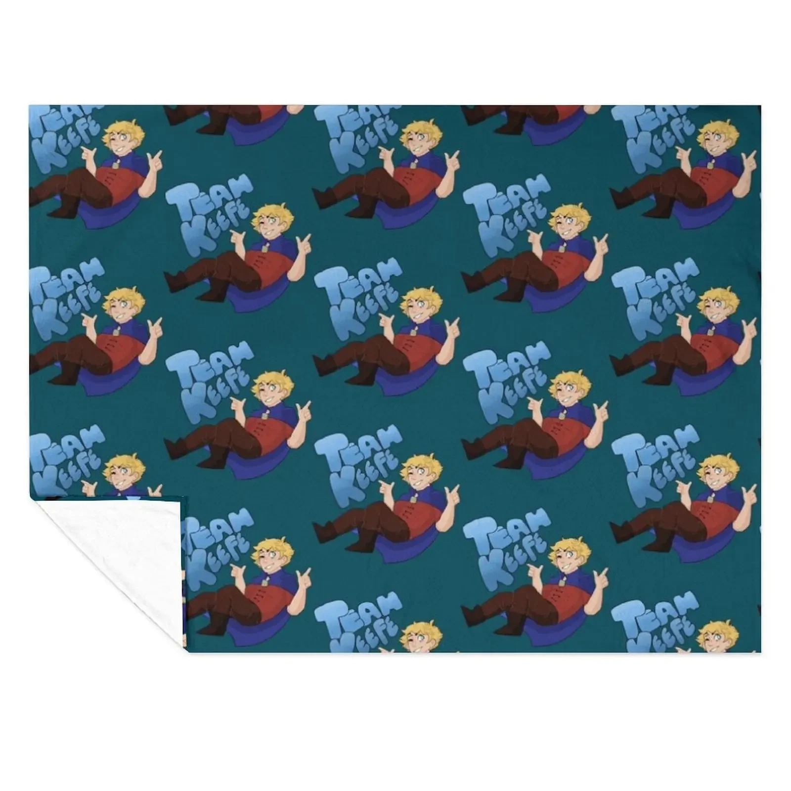 

Team Keefe Throw Blanket anime Fashion Sofas Luxury Decorative Sofa Blankets