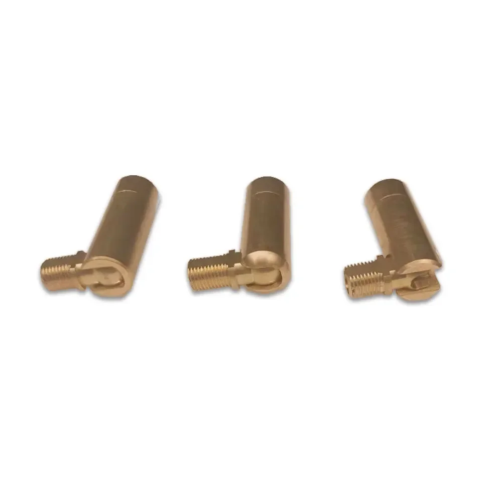 

M10 Pure Copper Universal Head 90 Degree 180 Degree Adapter 270 Degree Adjustable Steering Head For DIY Wall Lamp Chandelier