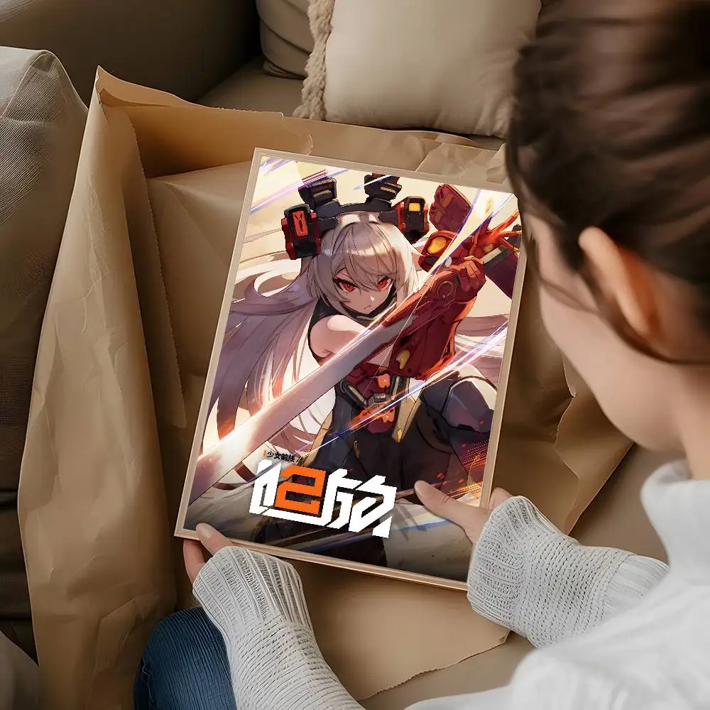 Game Girls' Frontline 2 Exilium Poster Dorm Living Room Aesthetic Wall Decoration Painting Stickers
