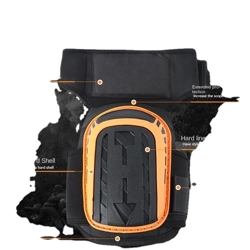 

Labor Protection Knee Pads Lengthened Wear-Resistant Support for Garden & Car Repair