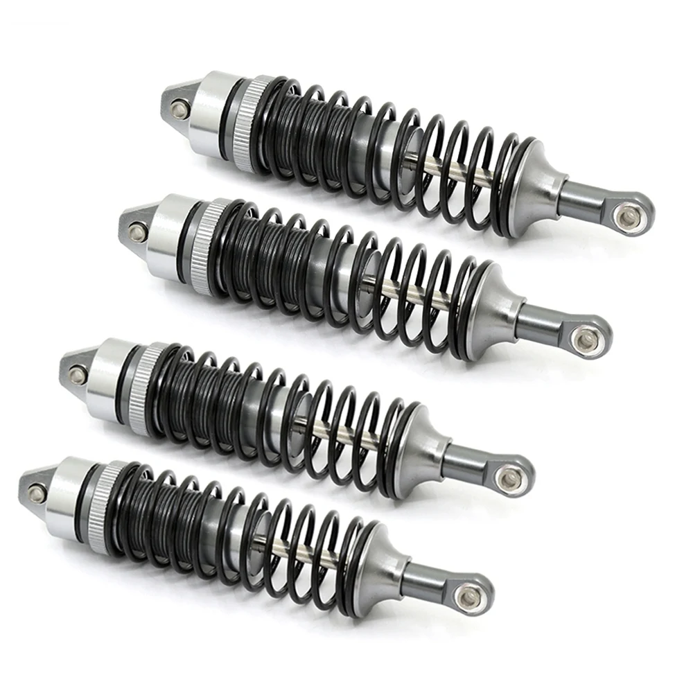 4Pcs Front & Rear All Metal Shock Absorber Damper for 1/10 Traxxas Slash 4x4 4WD Stampede 4x4 Rustler 4x4 VXL Parts,C