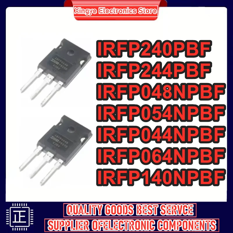 10 قطعة IRFP044NPBF IRFP048NPBF IRFP054NPBF IRFP064NPBF IRFP140NPBF IRFP240PBF IRFP244PBF IRFP IC TO-247-3 في المخزون أصل جديد