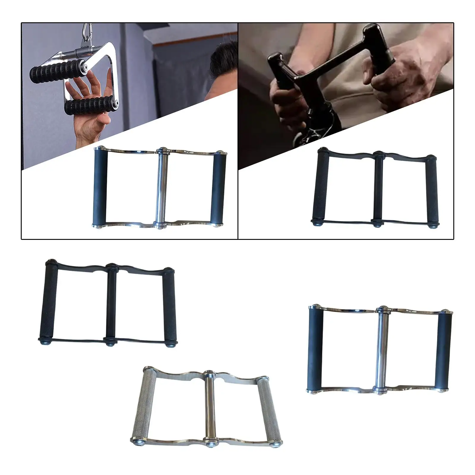 V Bar Row Landmine Handle Attachment Strength Training Bar Fits Bar T Bar Row Handle Attachment for Biceps Hamstrings