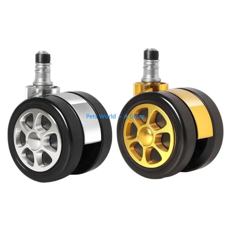 

37MB 2.5Inch Rotating Casters Vibration Reducing Quiet Office Furniture Casters