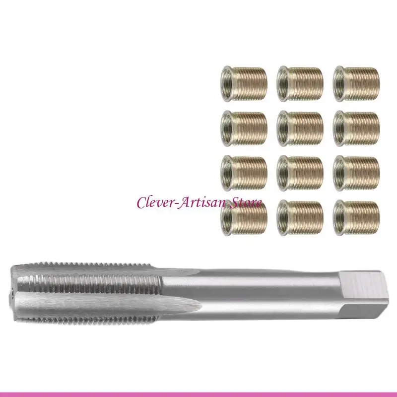 E06B Busi, Perbaikan Benang M14x1.25 Sisipan dan M16x1.25 Ketuk Alat Perbaikan Benang Stainless Steel untuk Mesin Otomotif