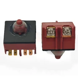 Angle Grinder FA2-5/2W 250V 5A 125VAC/10A Momentary DPST NO PushButton Switch for Bosch 6-100 GWS6/8-100 S1M-FF03-100A TWS6600