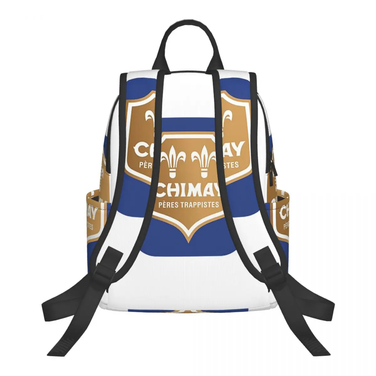 Chimay Logo Backpack Student BookBag Kids School Bag Computer Shoulder Bags Boys Girls - view 5