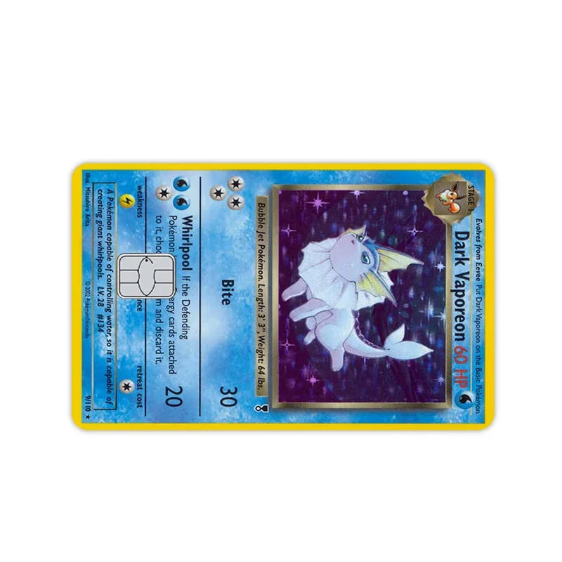 Legendary Collection Card Sticker Laser Zapdos Gyarados Charizard Venusaur Alakazam Ptc Patch Decoration Stickers Tags Gift view 5