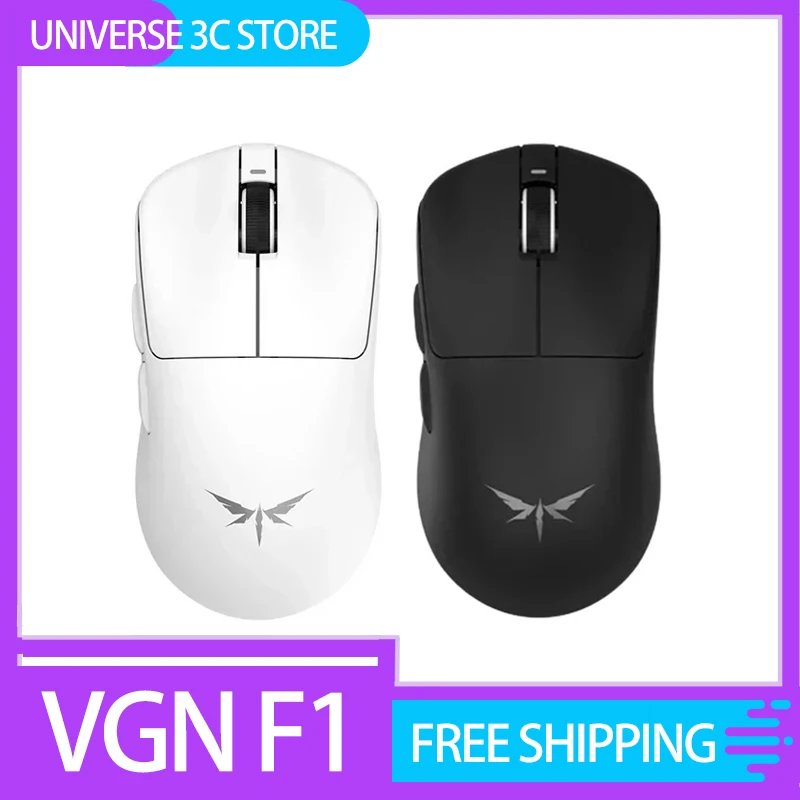 vgn libelula f1 promax jogo mouse 24 ghz com fio 55g 26000dpi 3395 recarregavel 4k para pc desktop mac 01