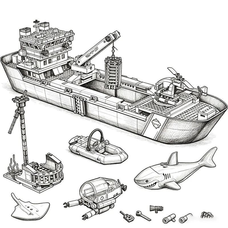 745-pieces-–-nouveaux-ensembles-moc-compatibles-–-serie-city-–-blocs-de-construction-–-grand-modele-de-navire-d'exploration-oceanique-–-jouets-de-noel-a-assembler-–-cadeau