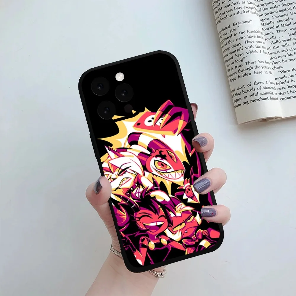 H-Helluva Boss Cartoon Phone Case For iPhone Mini 11 12 13 14 15 Pro XS Max X Plus SE XR Shell