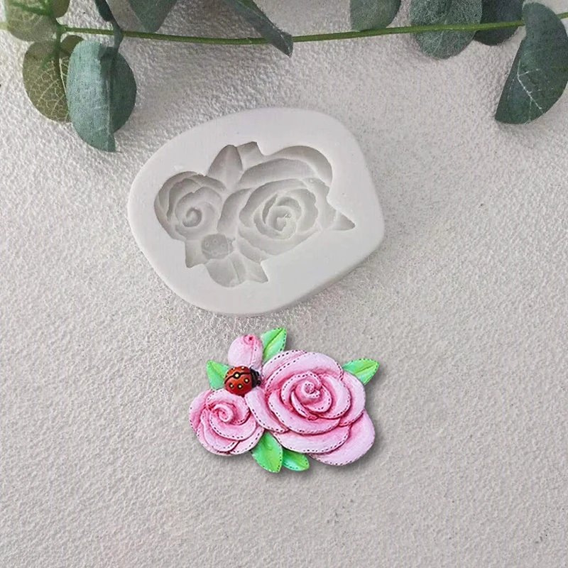 Daisy Chrysanthemum Plumeria Rose Flower Silicone Mold Cupcake Fondant Cake Decorating Tools DIY Chocolate Cookie Baking Moulds