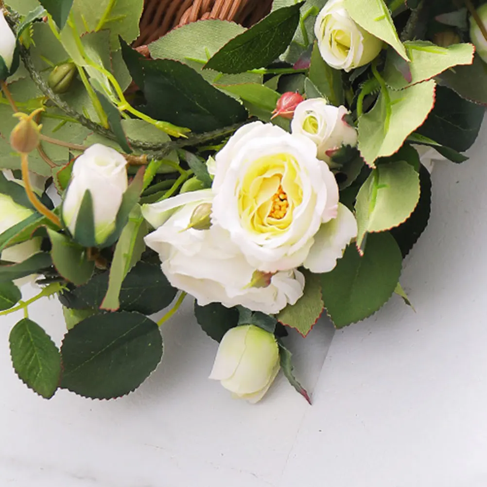

Premium Artificial Rattan Vine Garland Wedding Backdrop Floral Arrangement Ornament Home Decor Faux Leaves For Bedroom Hotel