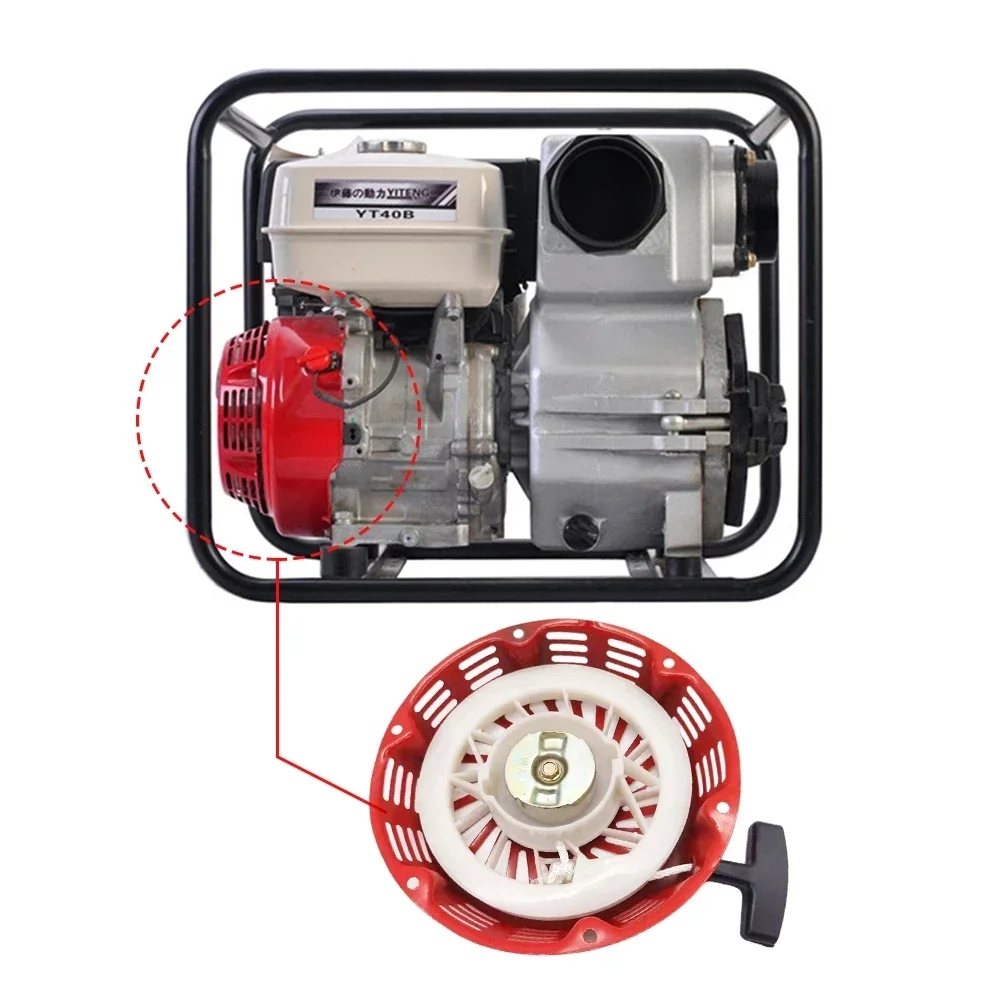 Pieza de reparación de arranque de retroceso para Honda GX340, GX390, GX610, 11HP, 13HP, 18HP, generador de cortacésped, piezas de Motor