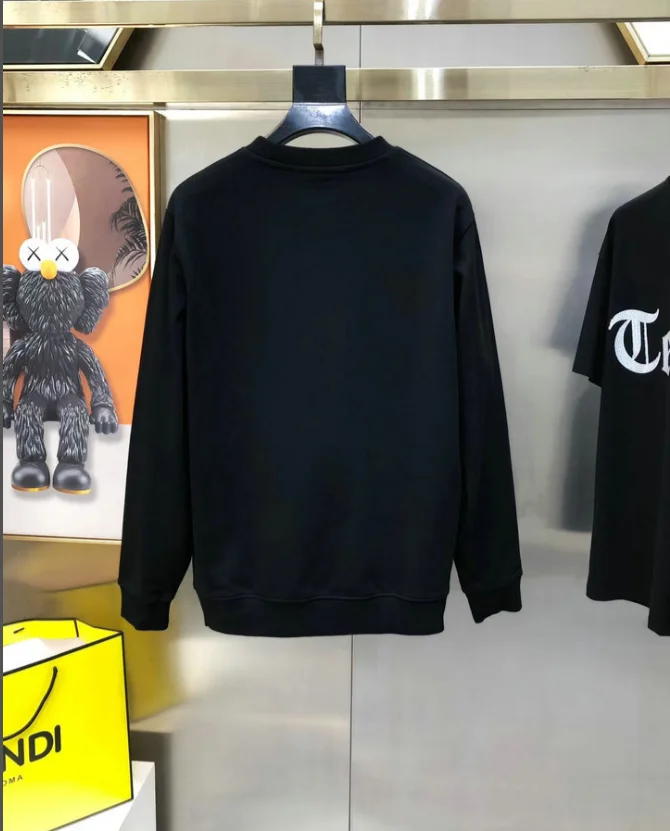 Man Hip Hop Luxury Oversize Rhinestone Hoodie Set Fashion Street Tracksuit Outfit view 3