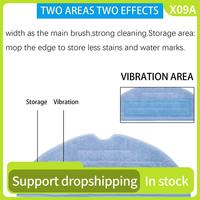 X09A Replacement Microfiber Mop Clothes Cleaning Pads For Roborock T7S T7S Plus S7 Vacuum Cleaner Accessories 12 Pcs