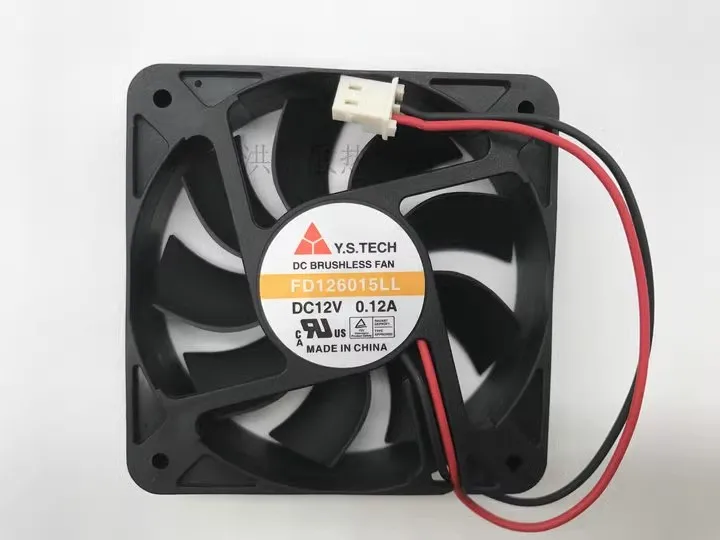 Free shipping, brand new original Y S. TECH FD126015LL DC12V 0.12A60 * 60 * 15mm Silent Fan