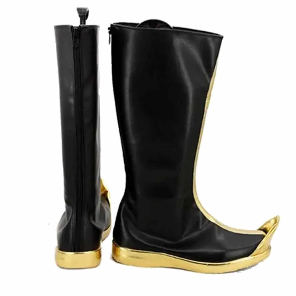 Disfraz de Cosplay de Zuko para hombre, zapatos de dibujos animados, botas de último Cosplay, accesorios de disfraces, calzado de fiesta de fantasía