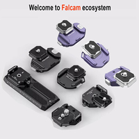 Falcam F38 Quick Release Ecosystem Multi Hole Shoulder Strap Backpack V2 Dual Screw Thread Plate for ZHIYUN DJI Stabilizer