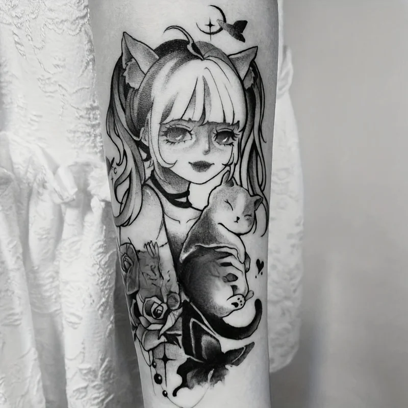 

6 больших травяных тату-наклеек, стойких от 7 до 15 дней, водонепроницаемых и износостойких, с реалистичным эффектом.