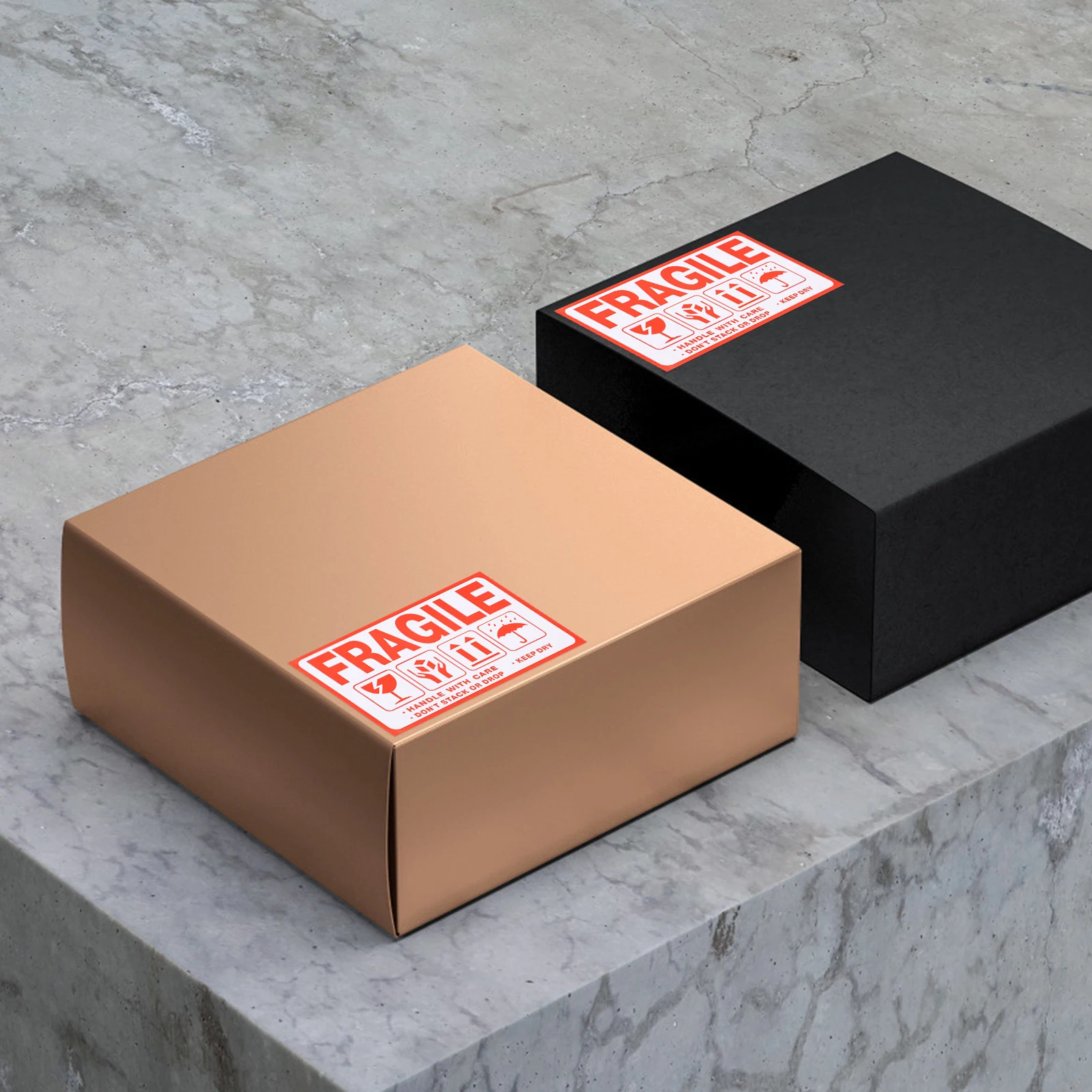 

20 Sheets Fragile Warning Labels Stickers Accessories Shipping Boxes Copperplate Packing