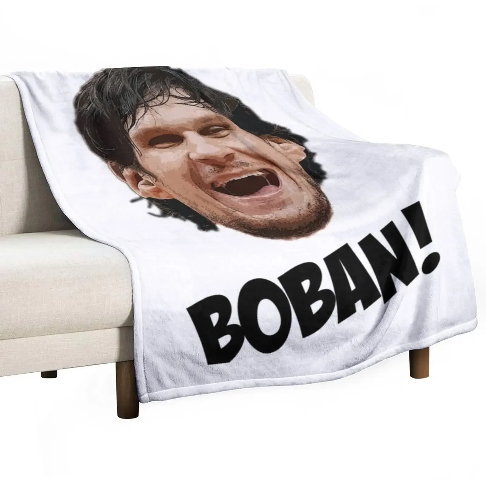 

Boban Throw Blanket Loose for babies funny gift Bed linens Blankets