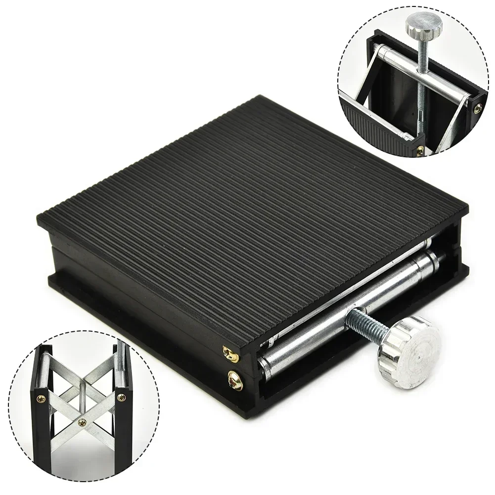 90*90*90mm/3.54*3.54*3.54in Lifting Platform Engraving Level Lifting Stand Woodworking 90*90*25mm/3.54x3.54x0.98in