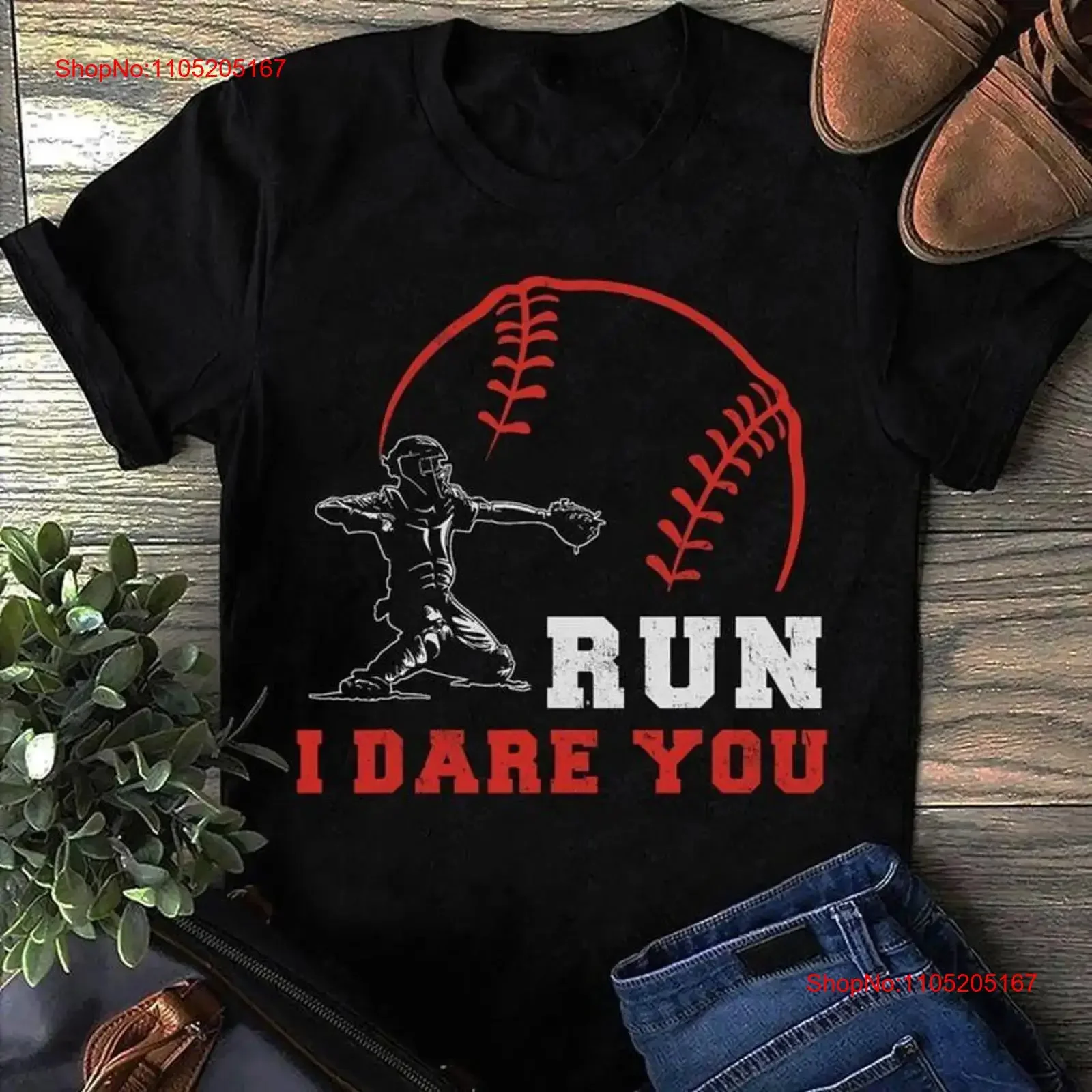 Steal I Dare You Baseball Catcher Player T Shirt vintage Washed Stylish fashion Versatile Stretched Top For Everyday Wear