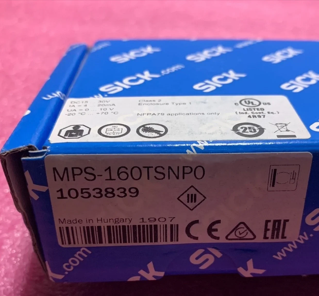 Factory price IP67 DC 4-wire MPS-160TSNP0 1053839 sick linear sensor Cylinder sensors Position sensors for T-slot